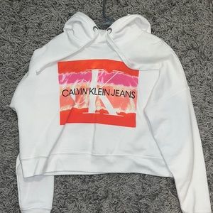 Calvin Klein Cropped Hoodie XS